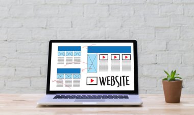 Web tasarım düzeni kroki çizim yazılım Media Www ve grafik 