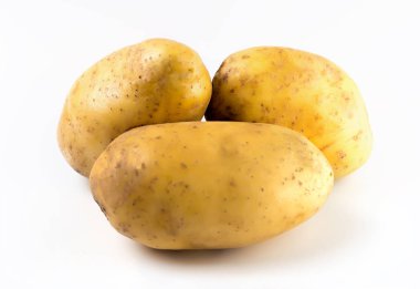 taze organik patates patates sebze Isolated beyaz b