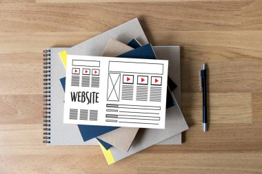 Web sitesi tasarımcısı çalışma düzeni kroki çizim yazılım Media Ww