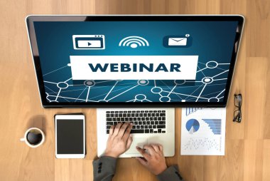 Webinar el tablo kullanın E-iş bağlantı tarama comp