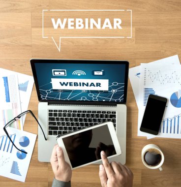 Webinar el tablo kullanın E-iş bağlantı tarama comp