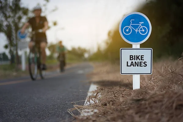 bike lanes Man On Bike bicycle lane