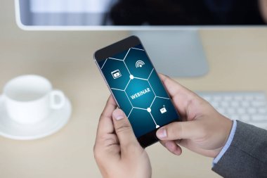 Webinar el tablo kullanın E-iş bağlantı tarama comp
