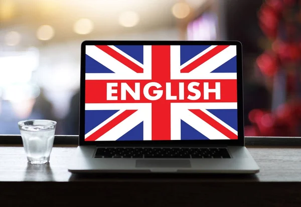 ENGLISH (Британское образование на английском языке) — стоковое фото