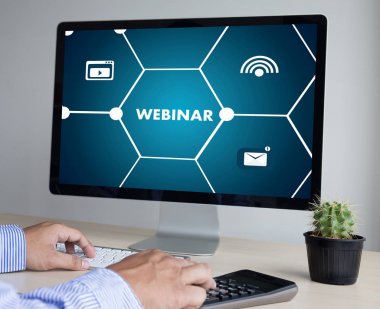 Webinar el tablo kullanın E-iş bağlantı tarama comp