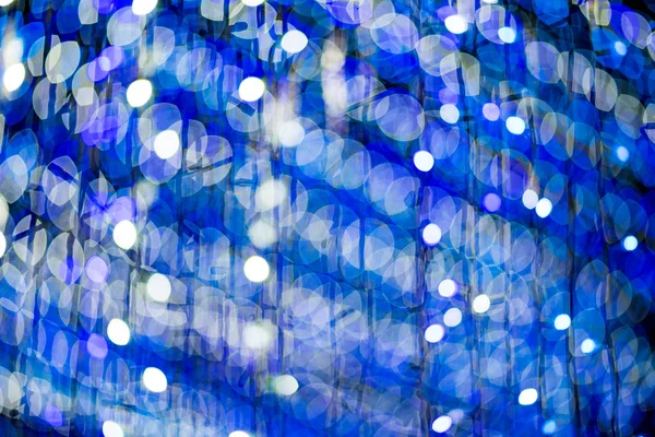 güzel bulanık Noel ağacı ve şenlikli bokeh bl aydınlatma,