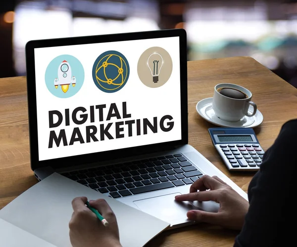 Digitale Marketing nieuwe opstarten Millennials Business projectteam — Stockfoto