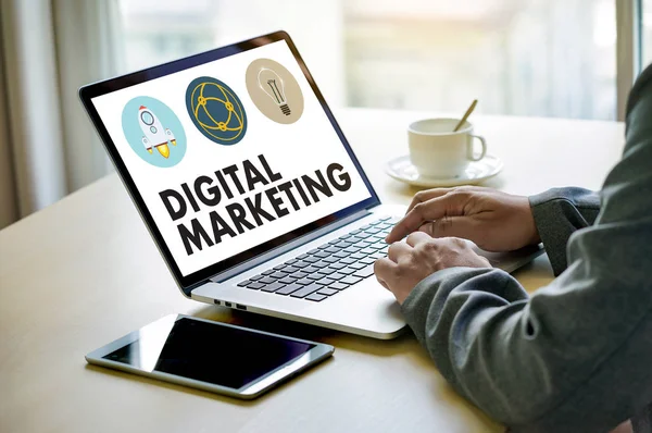 Digitale Marketing nieuwe opstarten Millennials Business projectteam — Stockfoto