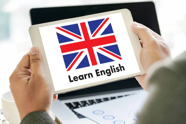 ENGLISH (Британское образование на английском языке) — стоковое фото