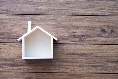 Ev tatlı ev kopya alanı el yapımı ev şeklindeki sembolü house