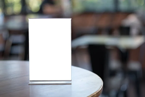 Карточка с карточкой в рамку меню размытый дизайн фона — стоковое фото