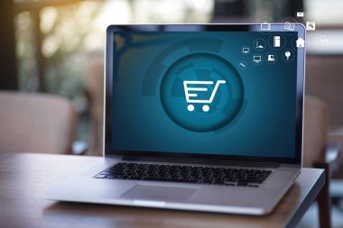 İş adamları teknoloji e-ticaret Internet küresel Marketi kullanın