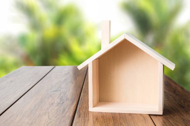 Ev tatlı ev kopya alanı el yapımı ev şeklindeki sembolü house