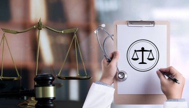Hukuk kavramı yargıç hukuk tıp eczane uyum sağlık BÜ