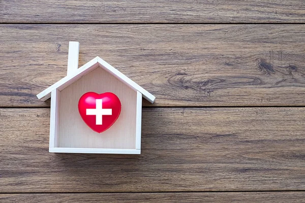 Casa saúde doce lar cuidados de saúde e medicina — Fotografia de Stock