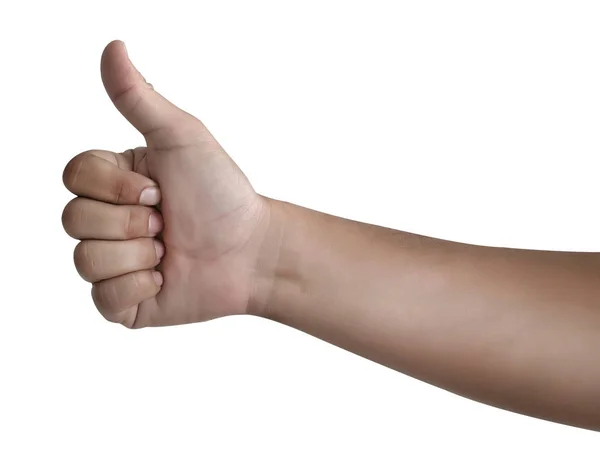 Arm Young Man Hands Crossed Blood — Stock Photo, Image