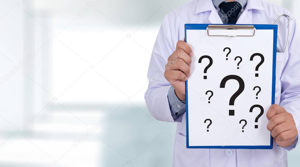 question mark confusion in Training Meeting  question concept