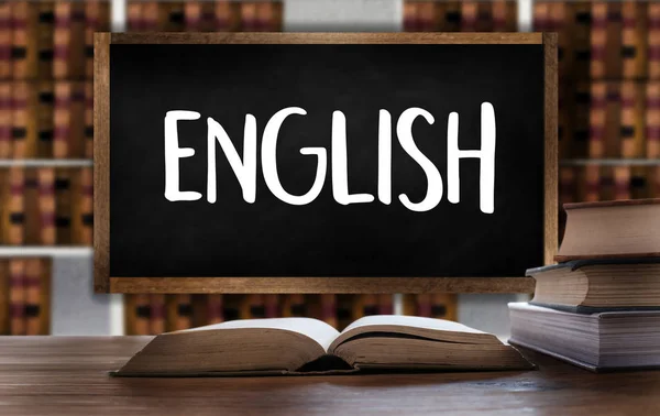 ENGLISH ( British England Language Education ) — Stock Photo, Image