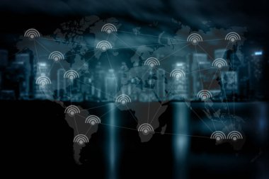 İnternet çok adam akıllı telefon kullanmak şeyler teknoloji internet (