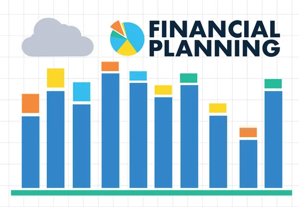 Planification financière planification de la retraite homme et femme à la retraite — Photo