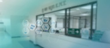 Tıp kalp tıp doktor teknoloji ağ kavramı doktor