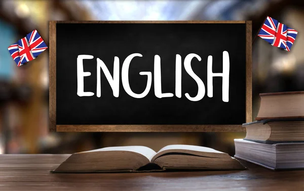 Angličtina (Britská Anglie jazykové vzdělávání ) — Stock fotografie