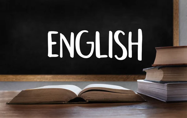 Inglês (ensino da língua inglesa Inglaterra ) — Fotografia de Stock