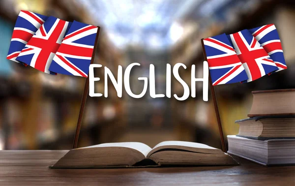 Inglês (ensino da língua inglesa Inglaterra ) — Fotografia de Stock