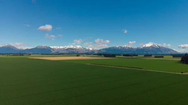 Dağ Havadan Çekilmiş Görüntüsü Taylor Yeni Zelanda — Stok fotoğraf