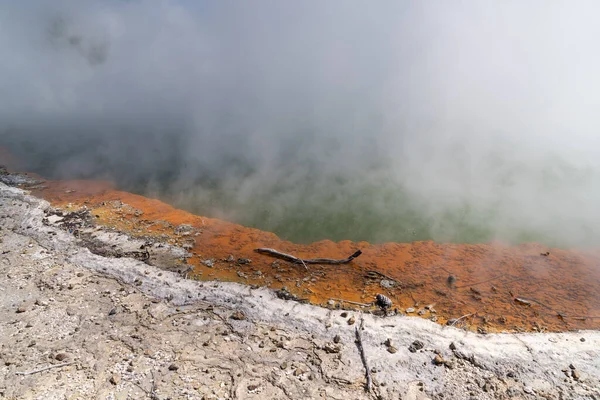 Ένα Μέρος Της Θερμικής Πισίνας Στο Wai Tapu Βόρειο Νησί — Φωτογραφία Αρχείου