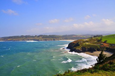 Cape San Agustin, Ortiguera, Asturias 'tan güzel manzara.).