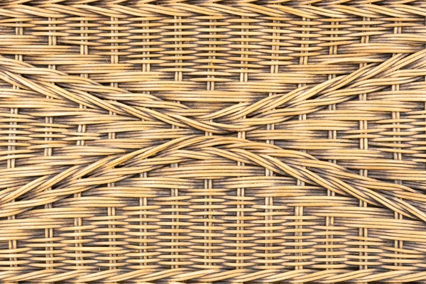 Weave rattan pattern background — Stock Photo, Image