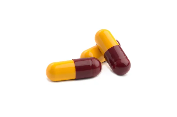Pills capsule antibiotic — Stock Photo, Image