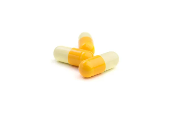 Pillen Kapsel Antibiotikum Stockfoto