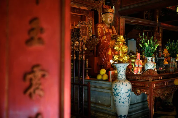 Hanoi Vietnam February 2020 Confucius Altar Temple Literature Hanoi — Stock Photo, Image