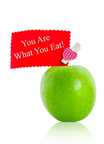 You are what you eat, health conceptual. — Stock Photo, Image