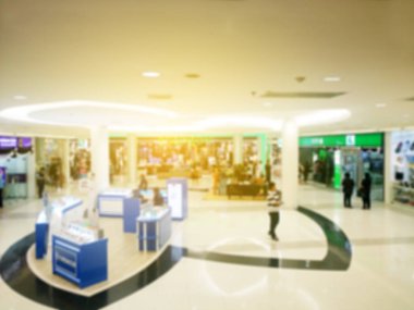 Soyut bulanık ticaret expo yolu gösterir.