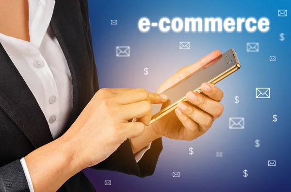 E commerce, Business comcept. — Stock Photo, Image