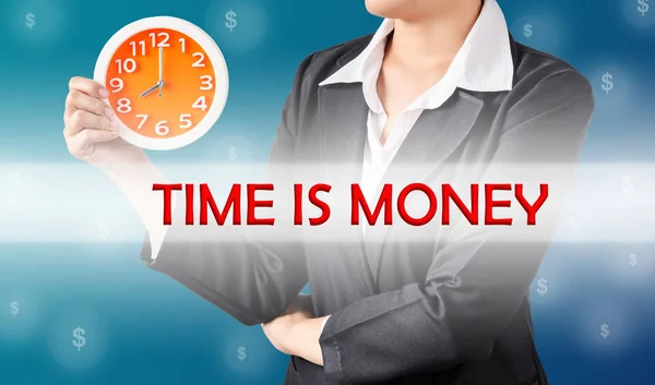 Time is money , Business concept. — Stock Photo, Image