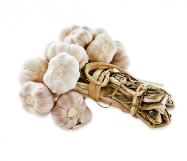 Paket kuru sarımsak.