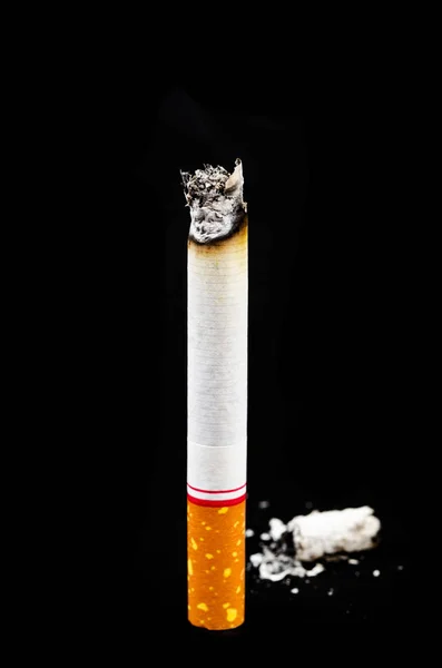 Cigarette on black — Stock Photo, Image