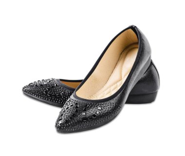 beyaz izole emale Ayakkabı.