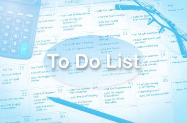 Takvim randevu meşgul gün ile