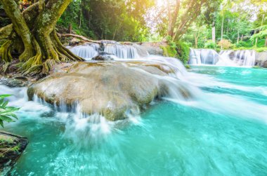 Waterfalls Namtok Chet Sao Noi clipart