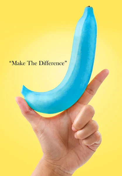 Make the difference concept. — Stock Photo, Image