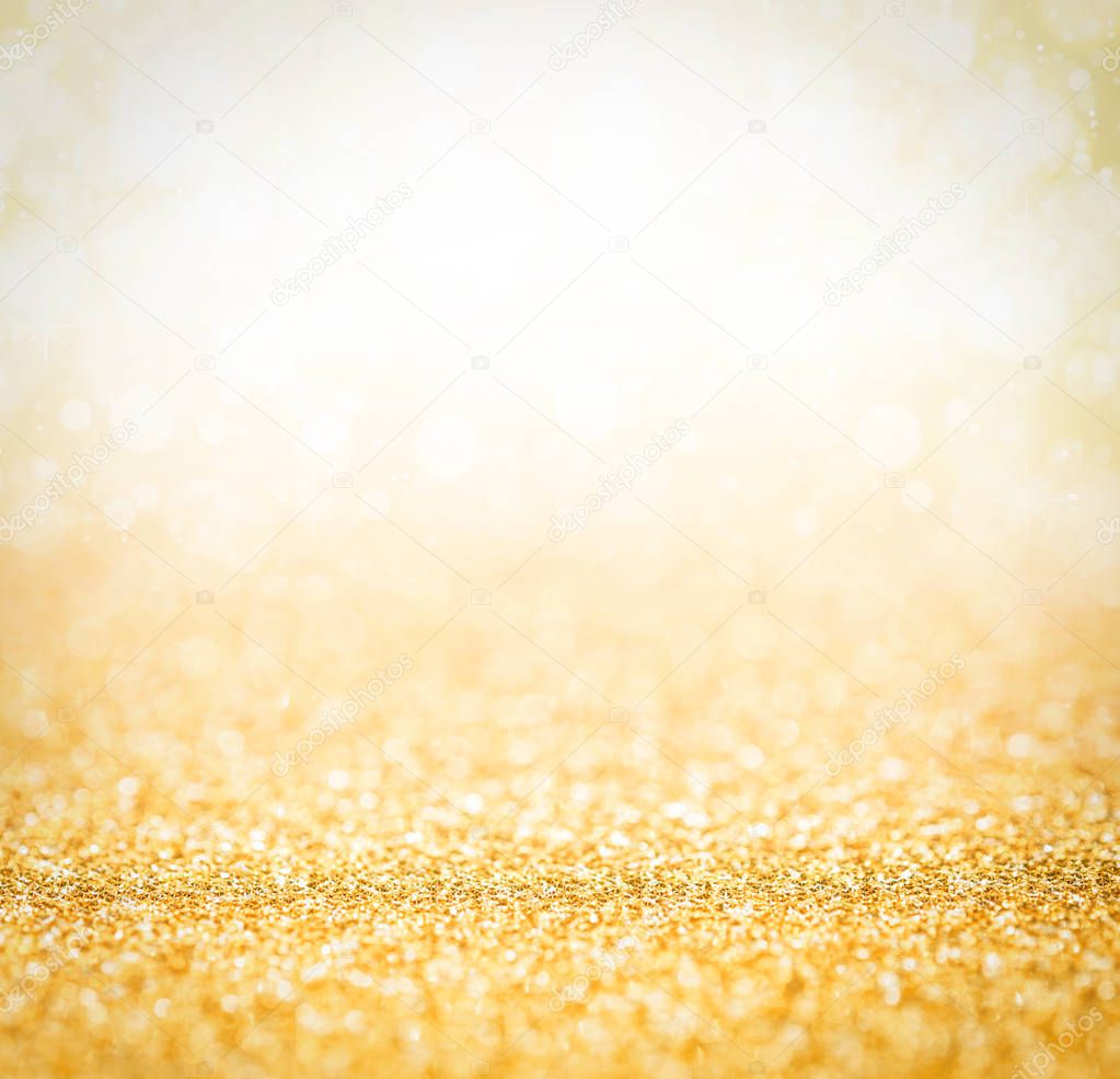 Abstract the gold light background.
