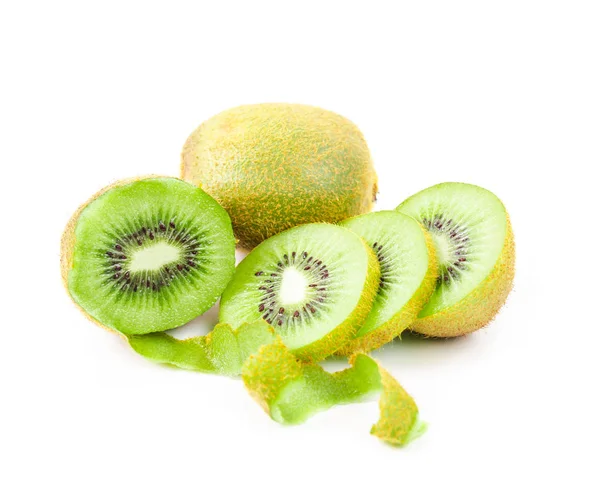 Kiwi-Früchte schneiden. — Stockfoto