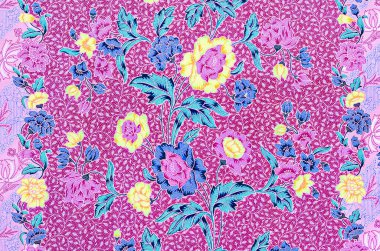 Güzel sanat Malezya Batik desen.