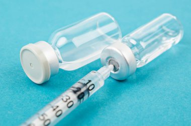 Aşı flakon doz iğne şırınga, tıbbi kavramı vaccinati ile