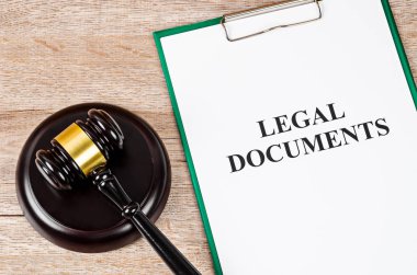 Legal document paper.